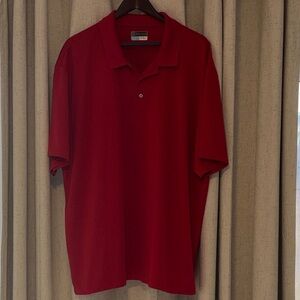 Perry Ellis Deep Red Polo Shirt